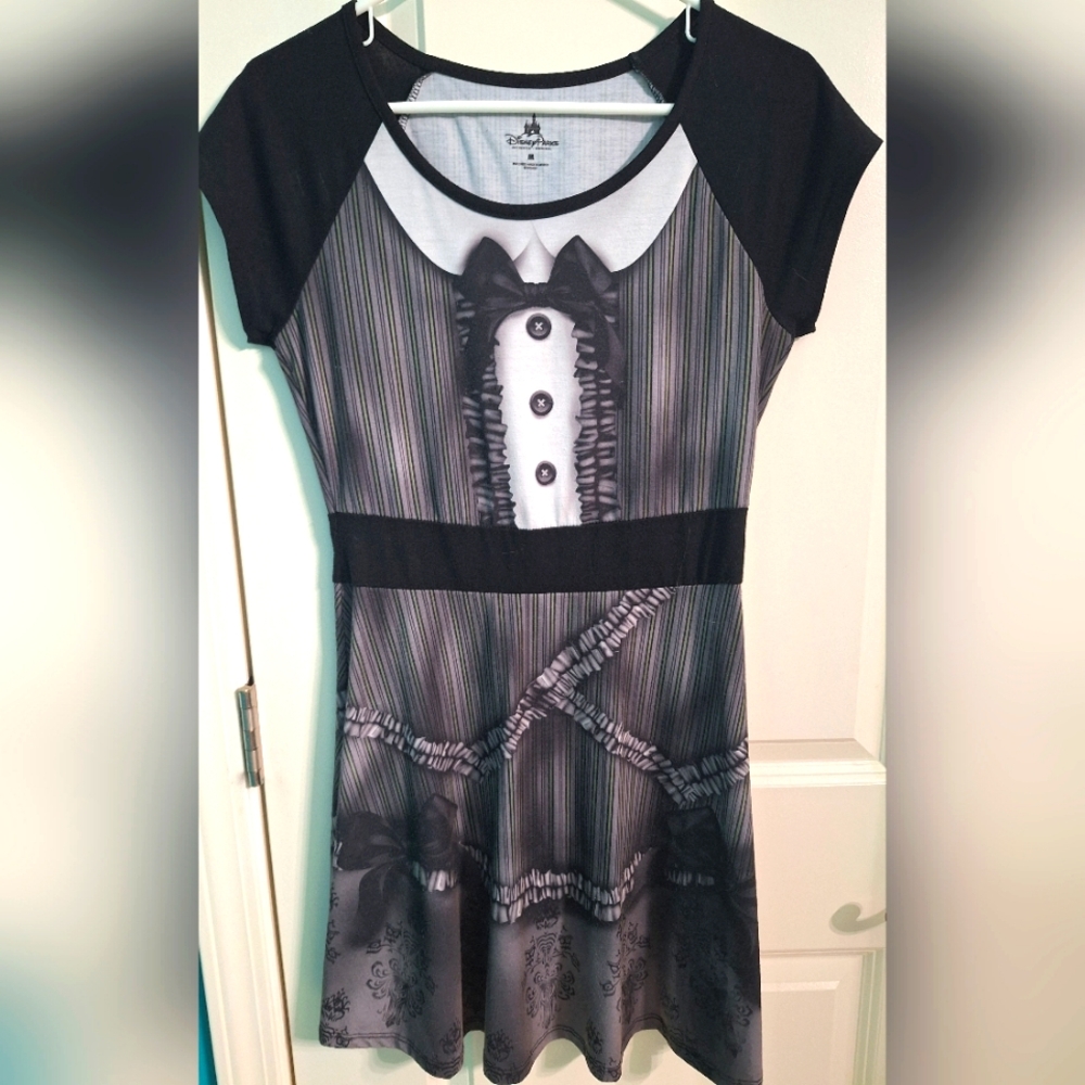 Disney Parks Medium Haunted Mansion Lolita Maid Dress Costume Cosplay